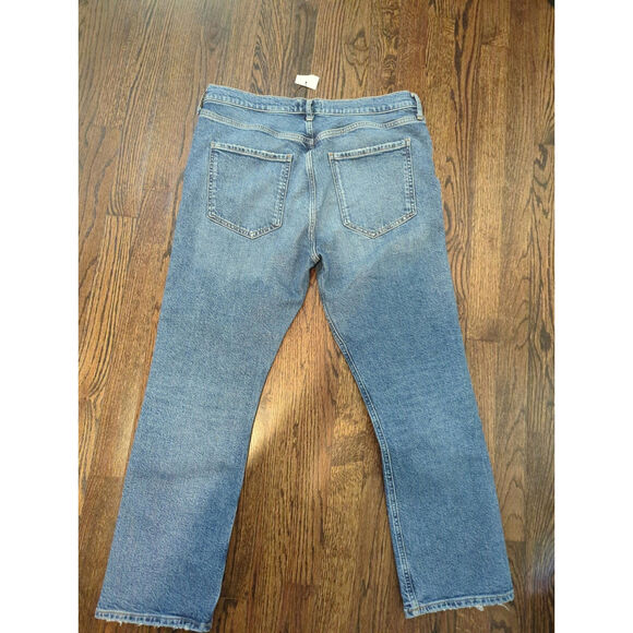 NWOT Agolde Riley High Rise Straight Crop Jeans - Picture 7 of 7